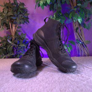 Men's "Under Armour" Black Tactical Shoes. Size:10 Style: Tactical Shoes